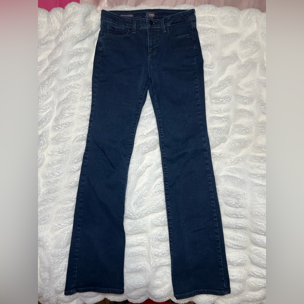 DKNY Women's Dark Blue Flare Jeans